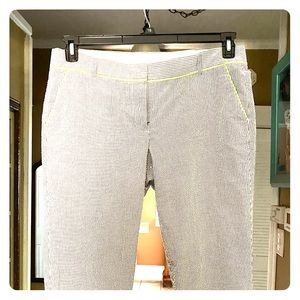 Capri seer sucker blue stripe new condition